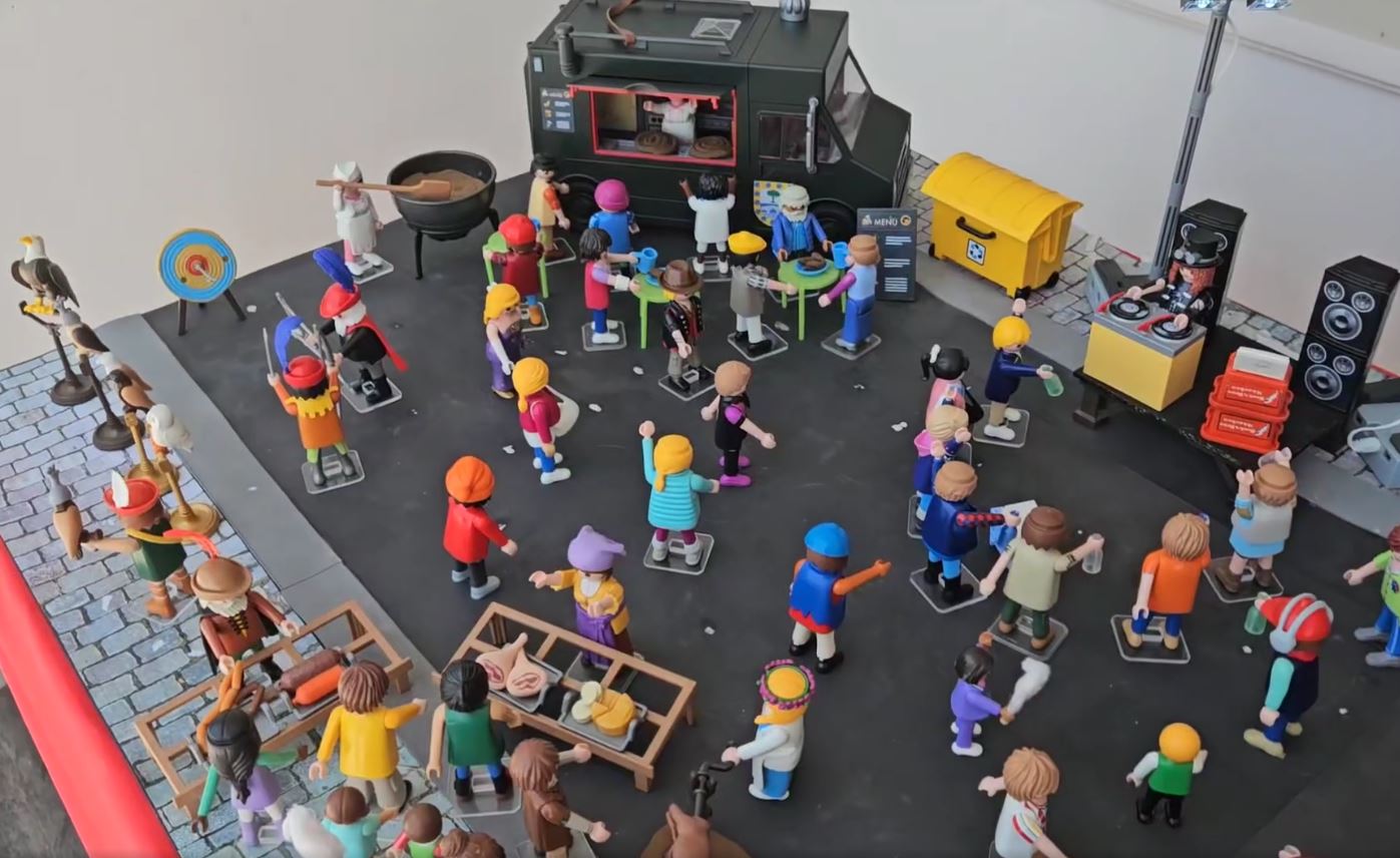 Diorama por las fiestas patronales 2024